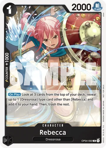 Rebecca OP04-092 · P1