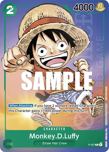 Monkey.D.Luffy P-037