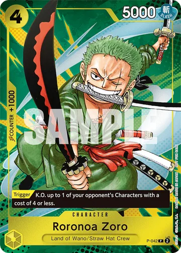 Roronoa Zoro P-042