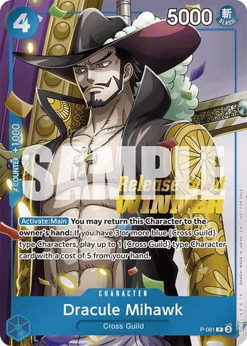 Dracule Mihawk P-081 · P1