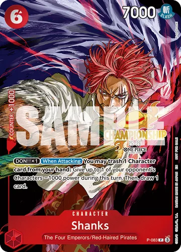 Shanks P-083 · P1