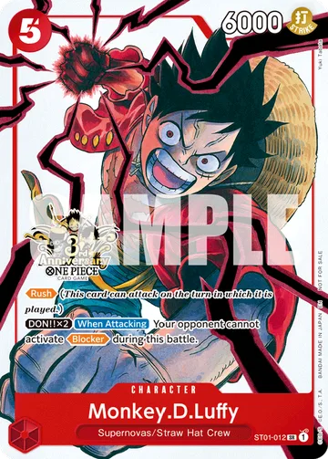 Monkey.D.Luffy ST01-012 · P5