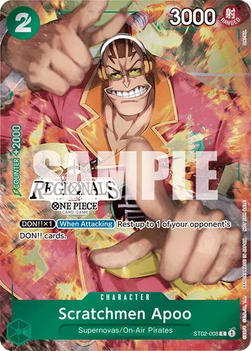 Scratchmen Apoo ST02-008 · P1