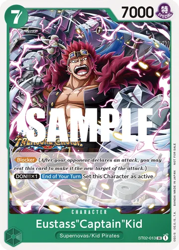 Eustass"Captain"Kid ST02-013 · P1