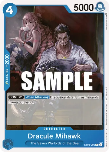 Dracule Mihawk ST03-005 · P1