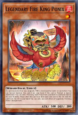 Legendario Rey de Fuego Ponix 25LP-004