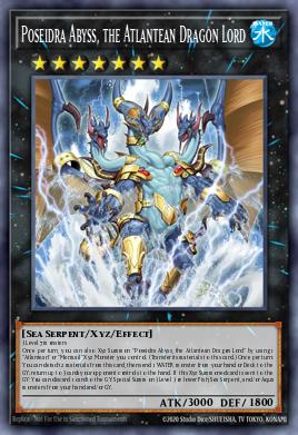 Abismo Poseidra, el Señor Dragón de Atlantis 25LP-012