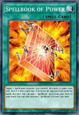 Libro de Magia del Poder AP02-003, carta de Yu-Gi-Oh! de Astral Pack Two