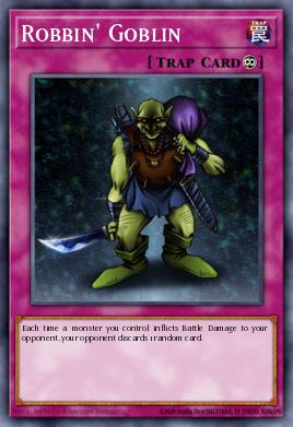 Goblin Robando CP04-016, carta de Yu-Gi-Oh! de Champion Pack: Game Four