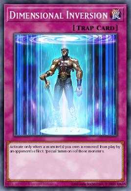 Inversión Dimensional CP07-018, carta de Yu-Gi-Oh! de Champion Pack: Game Seven