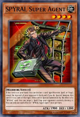 Súper Agente E.S.P.I.R.A.L. CYHO-CYHO-ENSE1, carta de Yu-Gi-Oh! de Cybernetic Horizon Special Edition