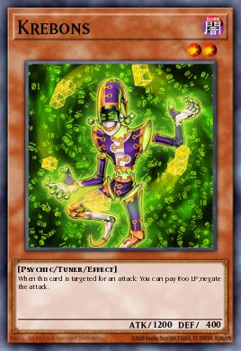 Krebons DL09-010, carta de Yu-Gi-Oh! de Duelist League 2010 participation cards