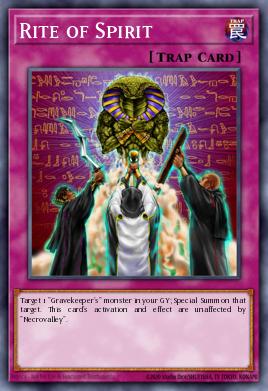 Ritual del Espíritu DL11-019, carta de Yu-Gi-Oh! de Duelist League 2 participation cards