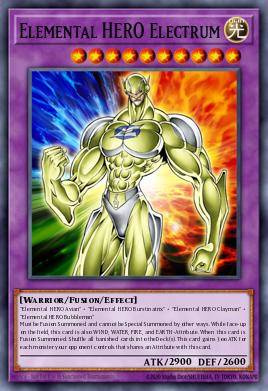 HÉROE Elemental Electrum MDP2-001