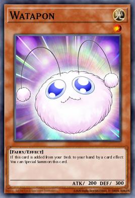 Watapon MOV-003, carta de Yu-Gi-Oh! de Movie Pack