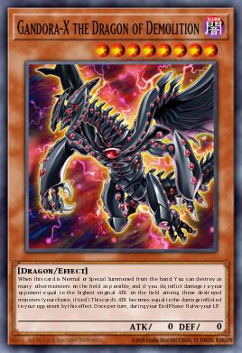 Gandora-X el Dragón de la Demolición MVP1-G49