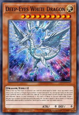 Dragón Blanco de Ojos Profundos MVP1-005