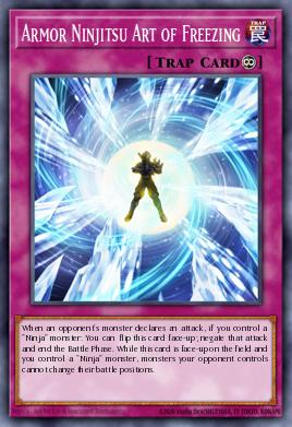 Armadura Ninjitsu Arte de la Congelación OP02-012