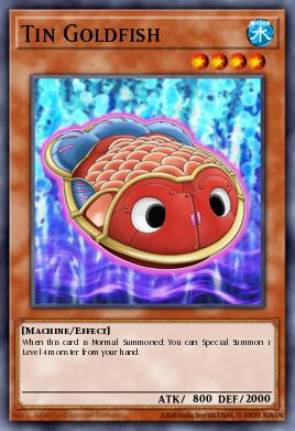 Pez Dorado de Hojalata OP05-019