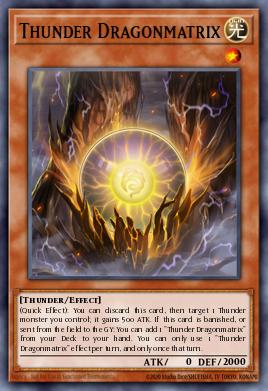 Matrixdragón de Trueno OP09-006