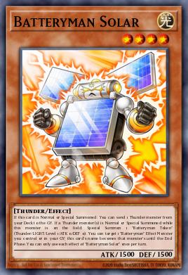 Hombre Pila Solar OP10-005