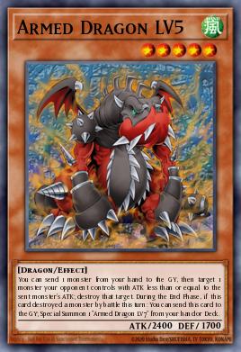 Dragón Armado LV5 OP15-015