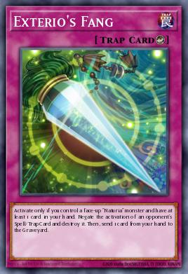 Colmillo de Exteleón OP18-036, carta de Yu-Gi-Oh! de OTS Tournament Pack 18 (POR)
