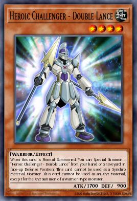 Contendiente Heroico - Lanza Doble OP19-036