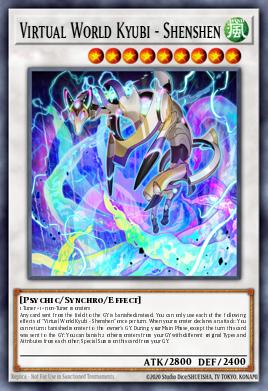 Kyubi del Mundo Virtual - Shenshen OP25-020