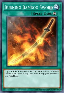 Espada de Bambú Ardiente OP29-024