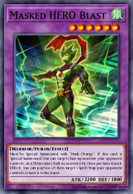 HÉROE Enmascarado Blast RATE-RATE-ENSE2