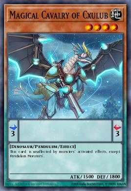 Caballería Mágica de Cxulub SHVI-SHVI-ENSP1, carta de Yu-Gi-Oh! de Shining Victories Sneak Peek Participation Card