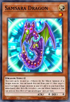 Dragón Samsara UP01-032, carta de Yu-Gi-Oh! de Ultimate Tournament Pack 1