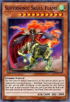 Llama de Calavera Supersónica WB01-001