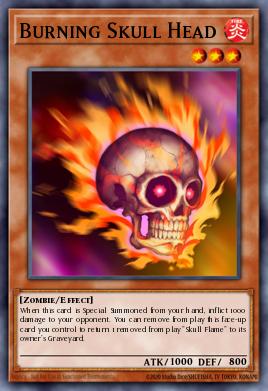 Calavera Ardiente WB01-003