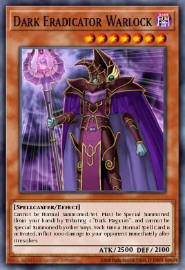 Brujo Eliminador Oscuro WCPP-014, carta de Yu-Gi-Oh! de World Championship 2010 Card Pack