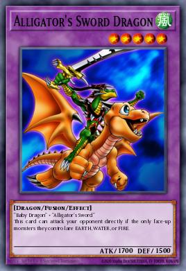Dragón del Aligátor de la Espada WP11-015, carta de Yu-Gi-Oh! de World Championship 2011 Card Pack