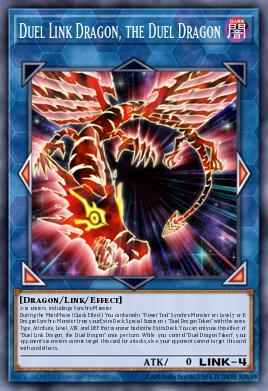 Dragón de Enlace de Duelo, el Dragón de Duelo YCSW-012, carta de Yu-Gi-Oh! de Yu-Gi-Oh! Championship Series 2019 prize card
