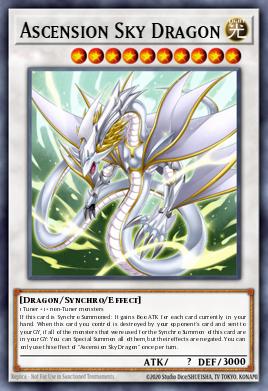 Ascenso, Dragón Celestial YCSW-007