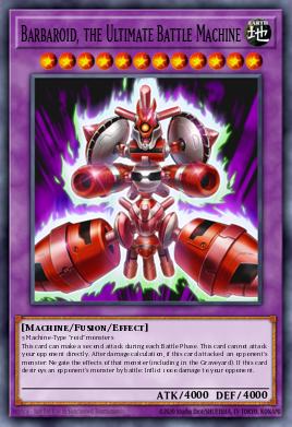 Barbaroid, la Máquina de Batalla Definitiva YG08-001