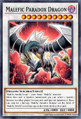 Malicioso Dragón de la Paradoja YMP1-007