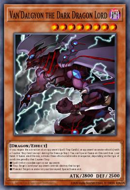Van'Dalgyon el Señor de los Dragones Oscuros YR01-001