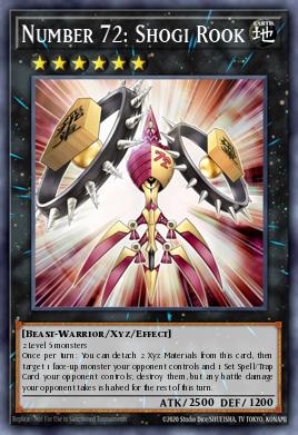 Número 72: Grajo Shogi YZ05-001