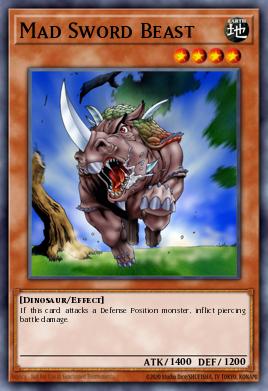 Bestia Loca de la Espada SD09-004