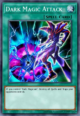 Ataque Mágico Oscuro SD6-026, carta de Yu-Gi-Oh! de Structure Deck: Spellcaster's Judgment