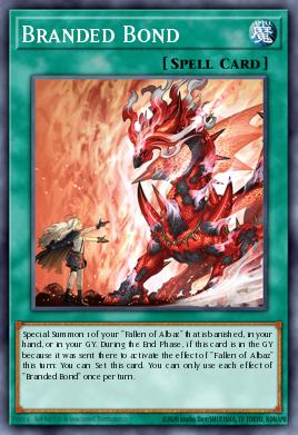 Vínculo Señalado SDAZ-023, carta de Yu-Gi-Oh! de Structure Deck: Albaz Strike