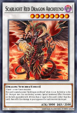 Cicaluz Dragón Rojo Archidemonio SDCK-041, carta de Yu-Gi-Oh! de Structure Deck: The Crimson King