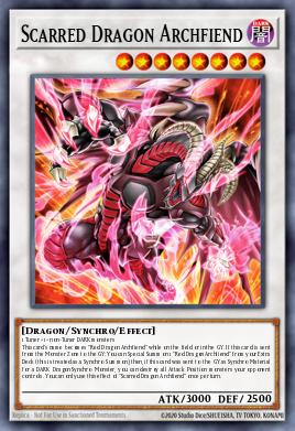 Dragón Rojo Archidemonio Cicatrizado SDCK-049