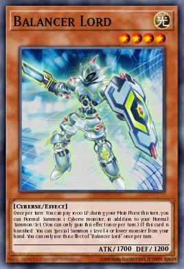 Señor Balanceador SDCL-005, carta de Yu-Gi-Oh! de Structure Deck: Cyberse Link