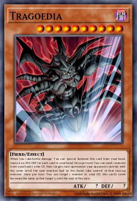 Tragoedia SDCL-013, carta de Yu-Gi-Oh! de Structure Deck: Cyberse Link